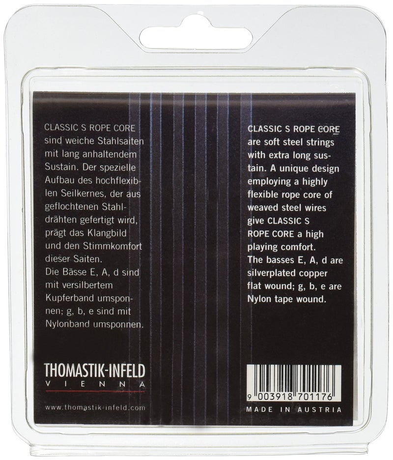 Thomastik-Infeld KR116 Classical Guitar Strings: Classic S Series Rope Core Set W/Nylon Tape Trebles E, B, G, D, A, E - Image 2